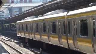 総武線E231系 新宿到着