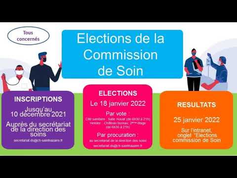 Elections CSIRMT - Centre hospitalier de Saint-Nazaire