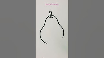 Pear  🍐 drawing #drawing #glitter #glitterart #josimdrawing  #fruit #pear #green #color