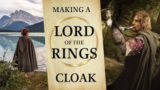 How to Make a Lord of the Rings Cloak  Patterning & Sewing Tutorial for Cosplay