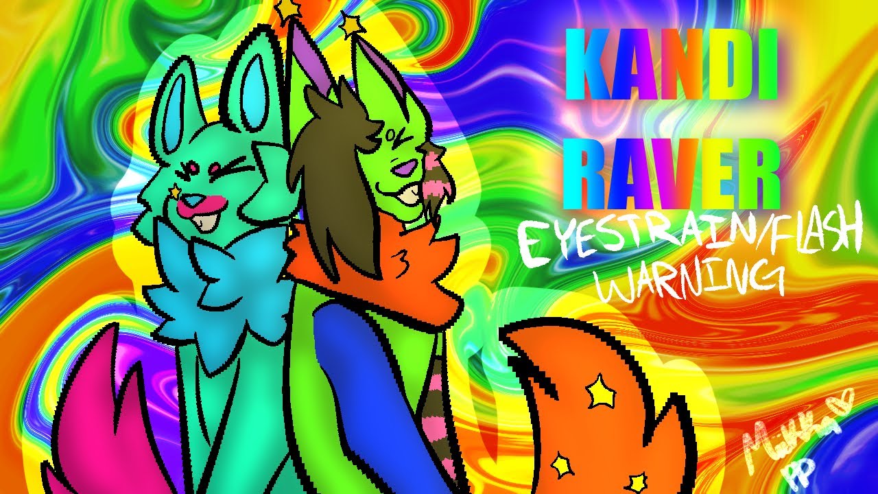 KANDI RAVER animation meme ||FlipaClip & CapCut|| - YouTube