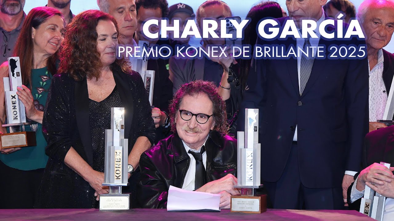 Charly García recibió el Premio Konex de Brillante 2025