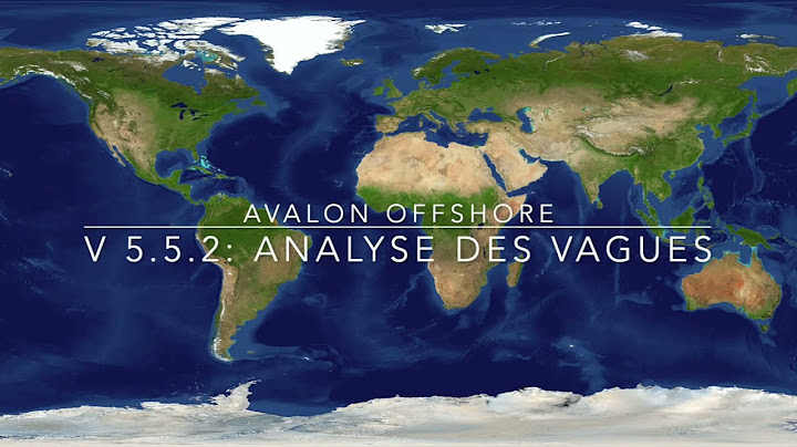 Analyse de la houle et de la vague de vent au mouillage dans le menu météo