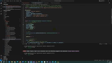 [ERROR] TS2564: Property 