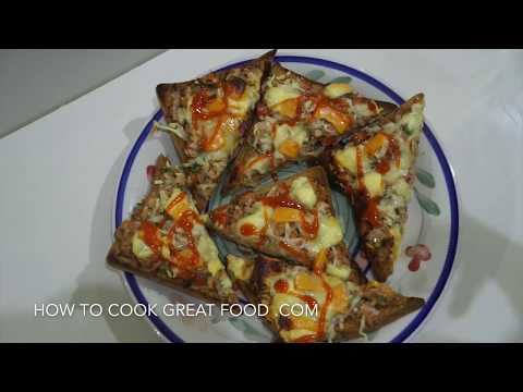 Tuna Melt Open Top Grilled Cheese Recipe Sandwich