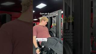 The gym pin smashed my elbow