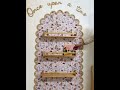 Blank Wall → Butterfly Garden Border in Minutes ✨🦋 | Renter-Friendly Scalloped Wall Trim