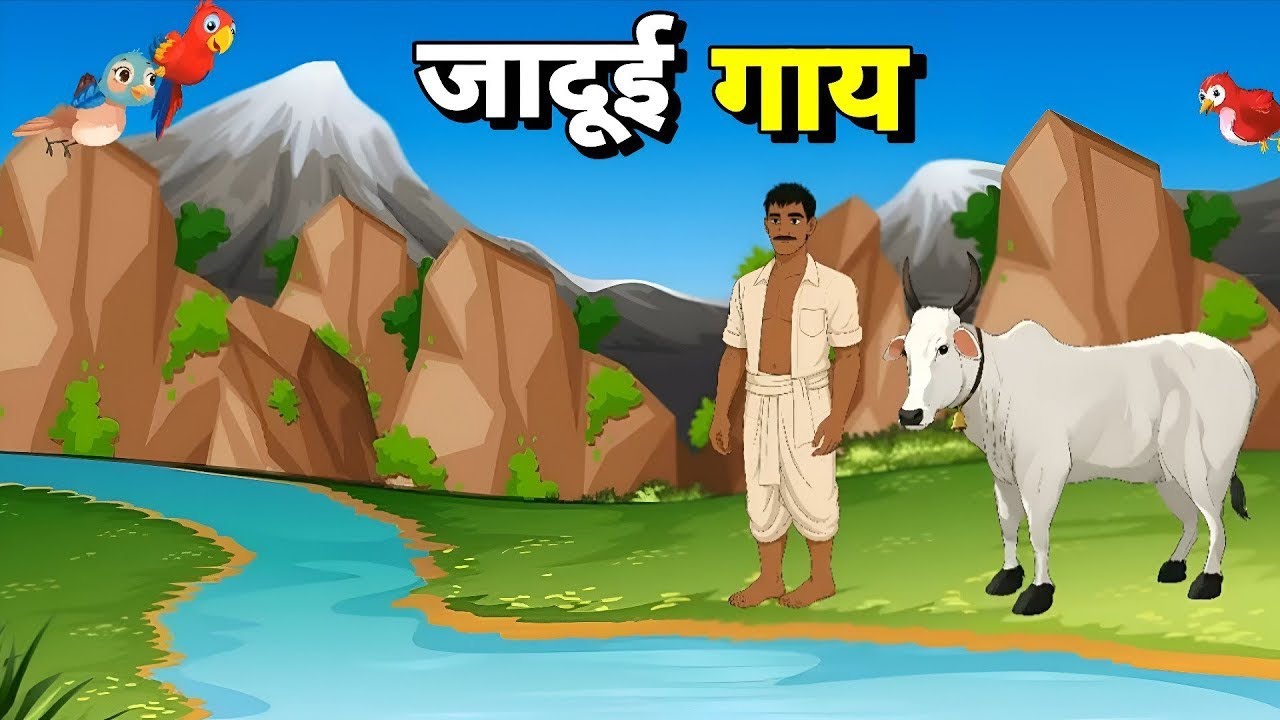 जादुई गाय || Jaduyi Gay || Hindi Kahani Cortoon || Hindi stories || NK TV CORTOON Official 