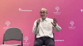 Paul and others interview Daniel Horowitz of MyHeritage