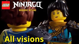 All the vision explained Ninjago Dragons Rising season 2