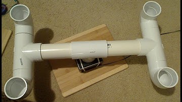 resonant CW SPEAKER using a 5 port PVC PIPE framework - LIVE demo
