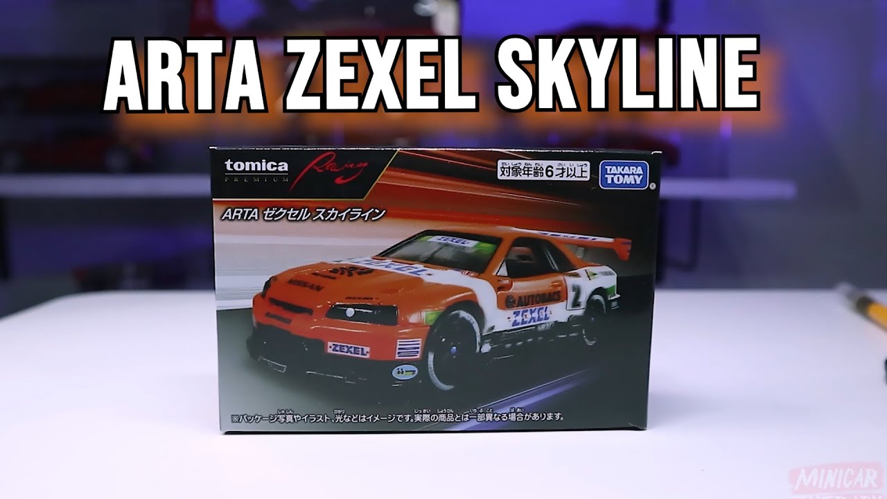 MANTAP, TOMICA PREMIUM RACING ARTA ZEXEL SKYLINE GTR NISMO