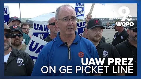 UAW leadership: Union filing unfair labor practice charge against GE Aerospace