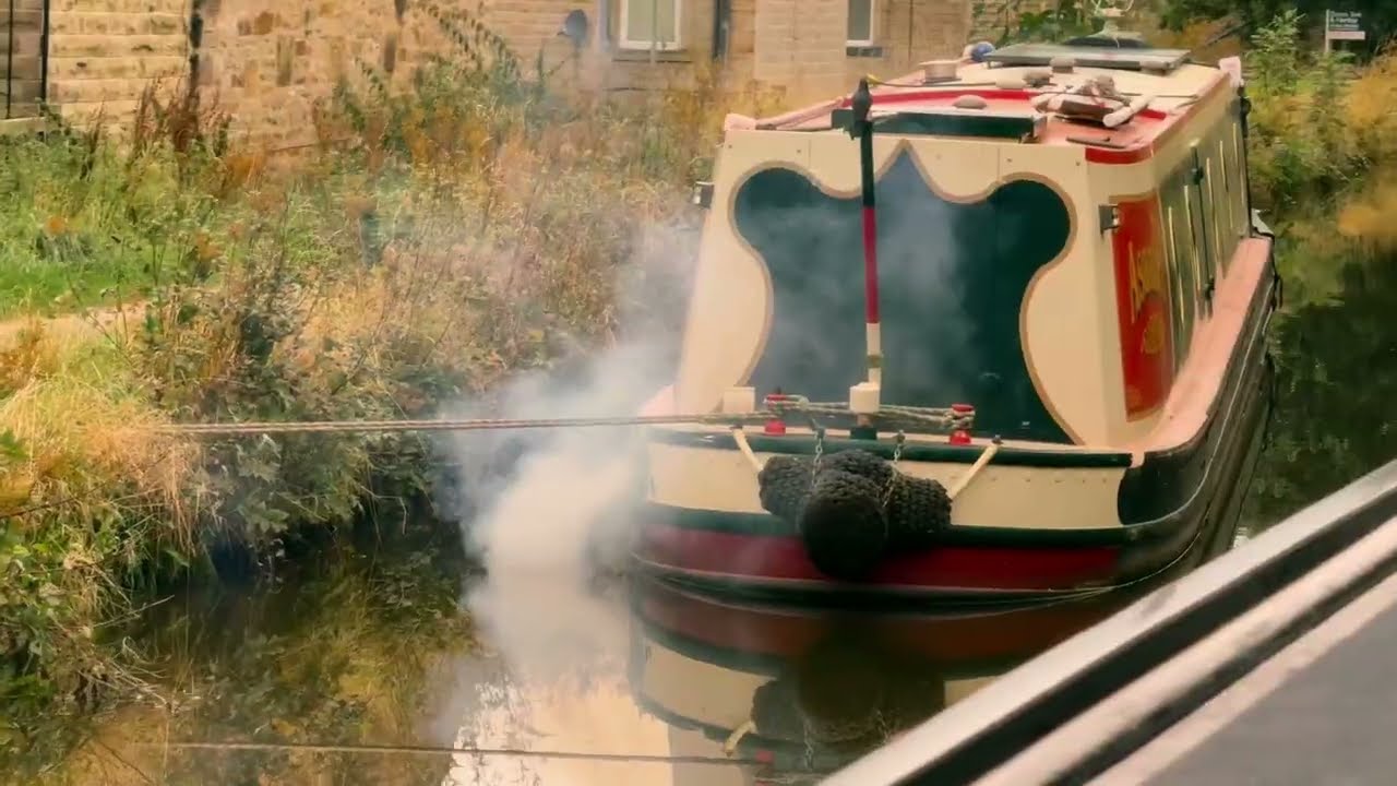 Canal Boat Yorkshire Dales Silsden Boat