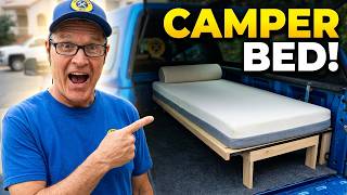 Ultimate Bed Build - DIY Stealth Truck Camper 🛠️🚚