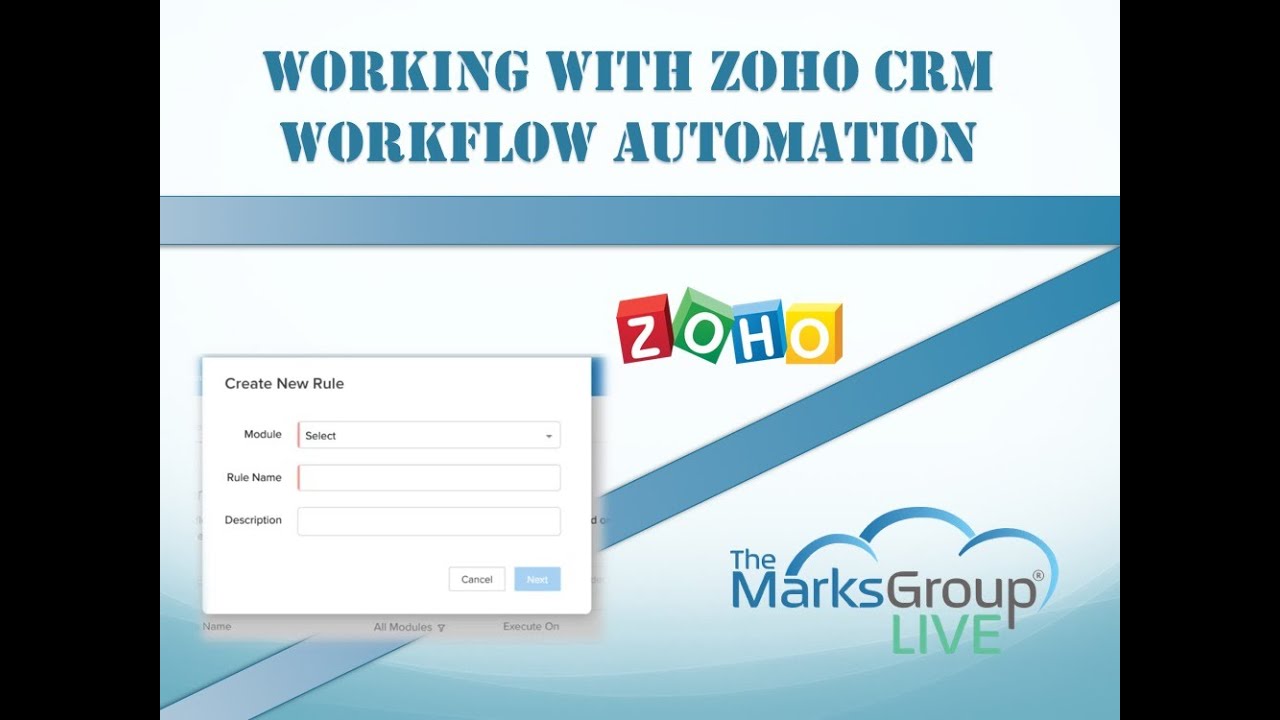 zoho crm webinar