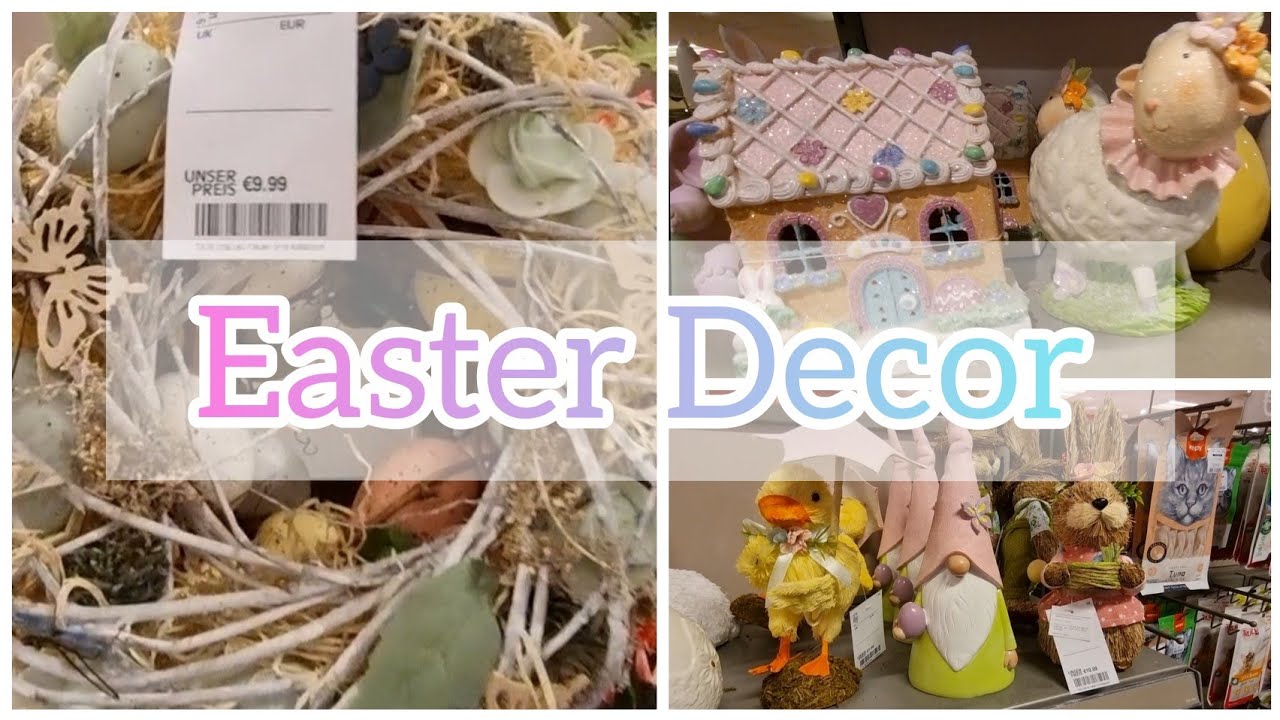 TK MAXX EASTER HOME DECORATION COME SHOPPING WITH ME VLOG YouTube