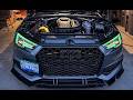 POV engine bay cleaning. ASMR