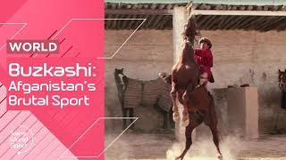 Brutal Game Buzkashi! | Afghanistan's National Sport | Trans World Sport