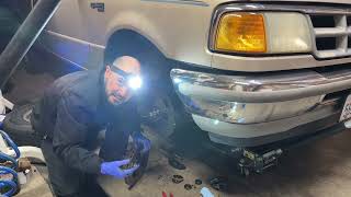 Ford ranger front wheel bearing replacement