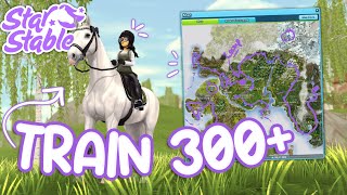 Training 300 Horses Horse Progression Training Route And More Star Stable