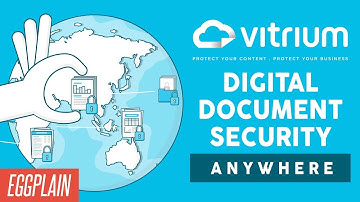 Vitrium Corporate Motion Graphic by Eggplain