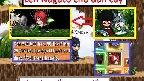 Lên Cải Trang Nagato cho Dân cày sự kiện Halowen Tâm huyết game | Làng Lá Phiêu Lưu Ký - HTC game