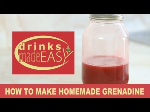 how-to-make-homemade-grenadine-with-homemade-pomegranate-juice|-drinks-made-easy