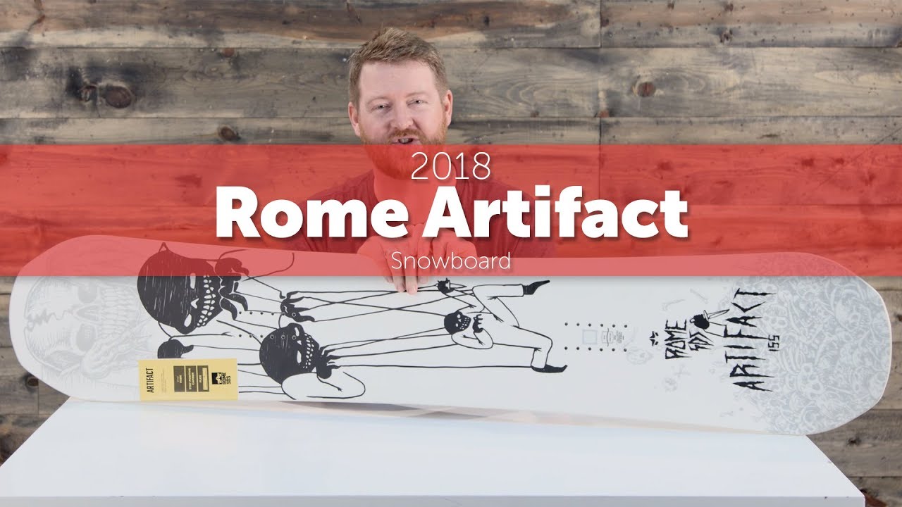 The Rome Artifact Rocker Snowboard Review - YouTube