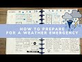 How To Prepare for A Weather Emergency