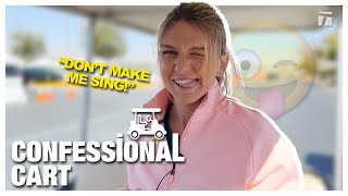 Simona Halep's Wildest Player Party Moment! | CONFESSIONAL CART 2022