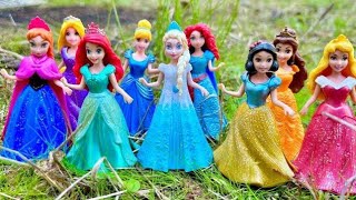 : 12 Minutes Satisfying with Unboxing Cute Disney Princess Dolls set Toys, ASMR Review Toys Disney