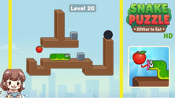 Snake Puzzle Level 20 Solution Walkthrough