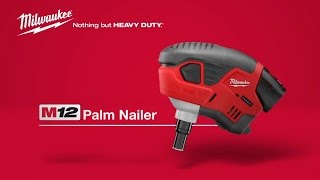 Milwaukee® M12™ Palm Nailer 2458-21
