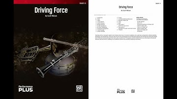 Driving Force, by Scott Watson – Score & Sound