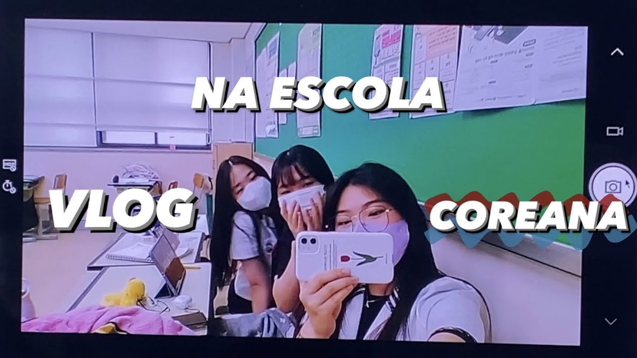 (LEGENDA EM PT-BR) Um dia na minha escola coreana comigo! Do começo ao fim!