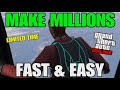 Make millions in gta online fast and easy