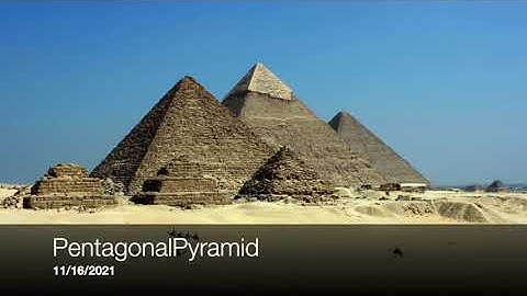PentagonalPyramid - 11/16/2021 (A Demo A Day)