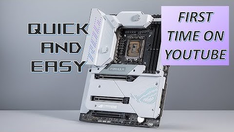 How to clean Motherboard water block (Asus ROG Formula Z690)