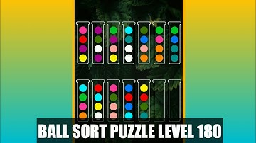 Ball Sorting Puzzle Game Level 180 | Ball Sort Puzzle Level 180 | GamingOn