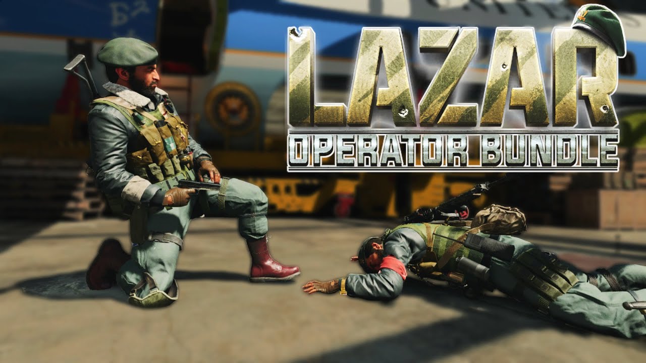 COD Black Ops Cold War Lazar Operator Bundle Showcase YouTube