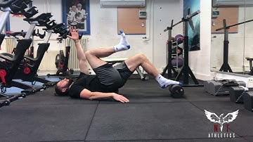 SL Hamstring Bridge   Foam Roller