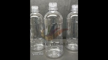 Introducing 500 ml Transparent Round Bottom Design pet bottle [Neck Size: 28 mm] by M.C. PIPWALA!