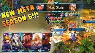 NEW META SEASON 6 SQUAD YOUTUBER!!! PART 2 - Mobile Legend