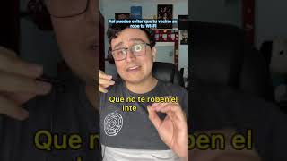 Evita Que Se Roben Tu Internet