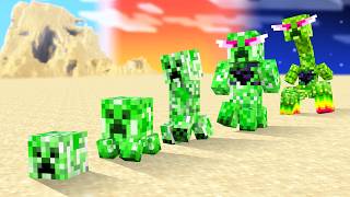 Minecraft but Mobs can EVOLVE