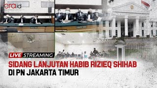 Live: Sidang Putusan Sela Habib Rizieq Shihab Kasus Swab, Rabu (7/4/2021)