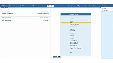 16 How to Create and use BoM for Manufacturing in TallyPrime