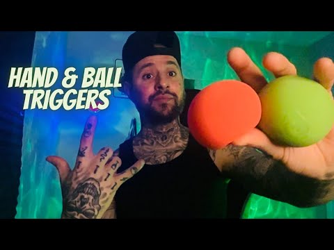 Hand Sounds & Ball Triggers | Fast & Aggressive ASMR