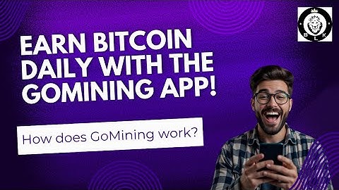 Join the GoMining app - A gamified trusted version of real Bitcoin mining! #crypto #invest #money